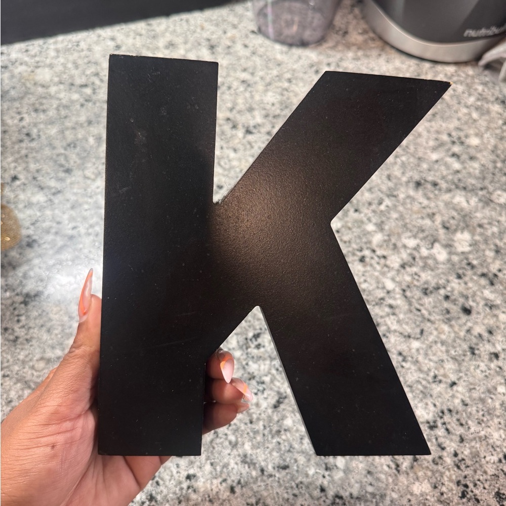 Decorative "K" Wall Art